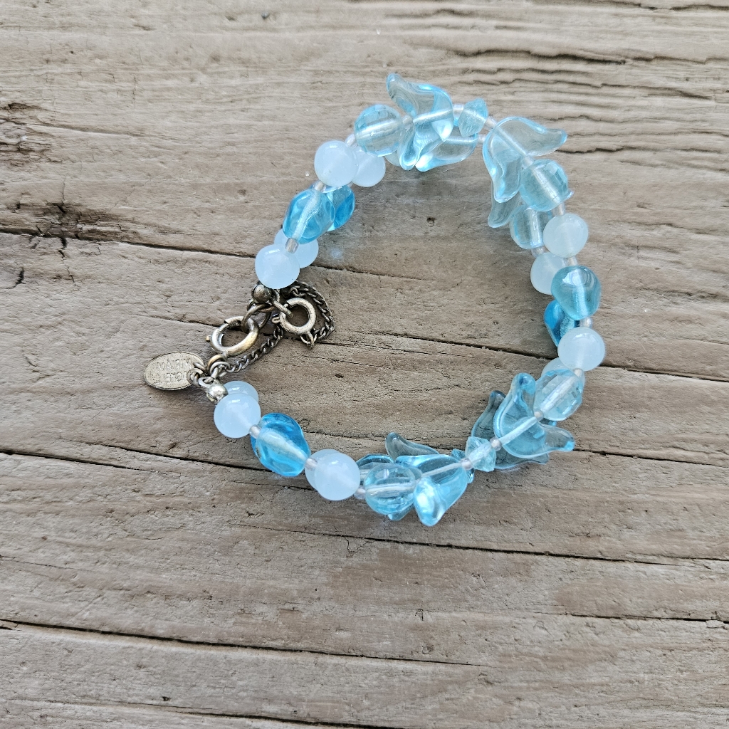 Miriam Haskell Blue Bracelet